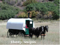 Typical Sheepherders wagon